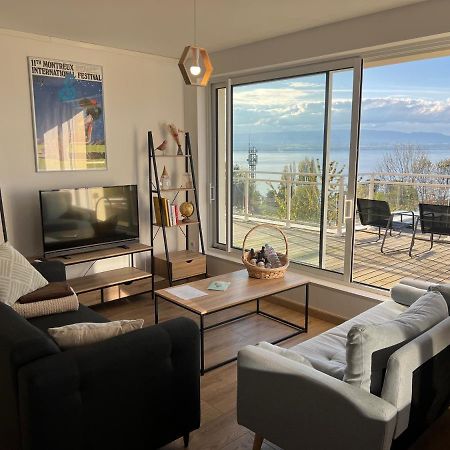 Leman Panoramique Avec Terrasse A Deux Pas Du Centre-Ville Evian-les-Bains Ngoại thất bức ảnh