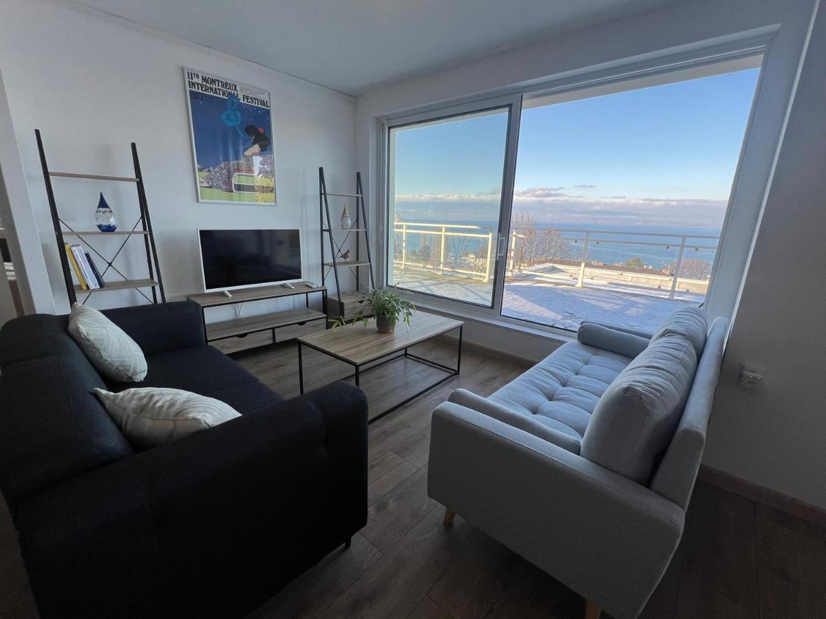 Leman Panoramique Avec Terrasse A Deux Pas Du Centre-Ville Evian-les-Bains Ngoại thất bức ảnh
