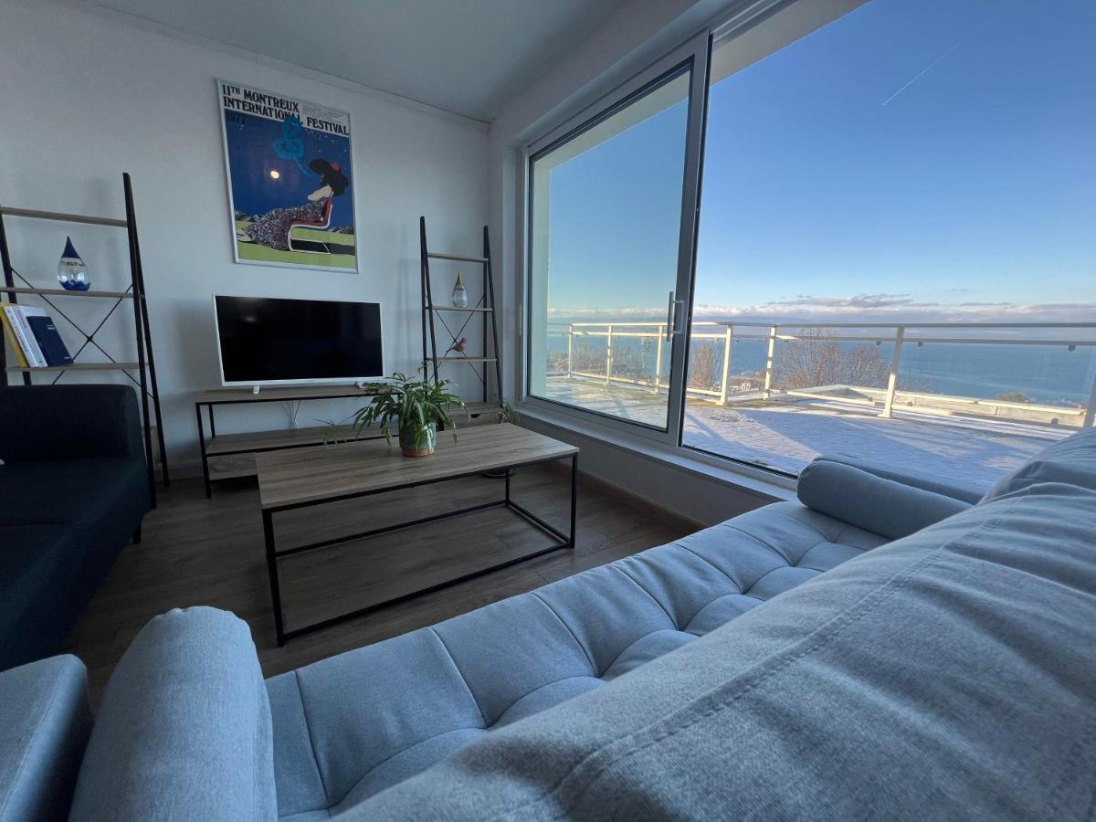 Leman Panoramique Avec Terrasse A Deux Pas Du Centre-Ville Evian-les-Bains Ngoại thất bức ảnh